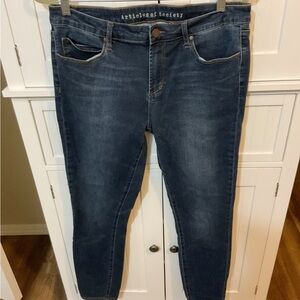 Articles of Society Stretch Dark Denim Skinny Jeans
